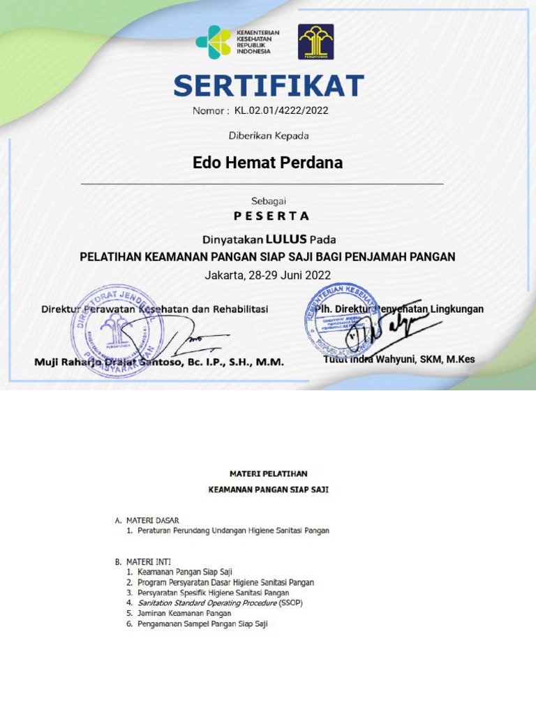 Dinas Kesehatan Garut Wajibkan Pelatihan Keamanan Pangan bagi SPPG Program MBG