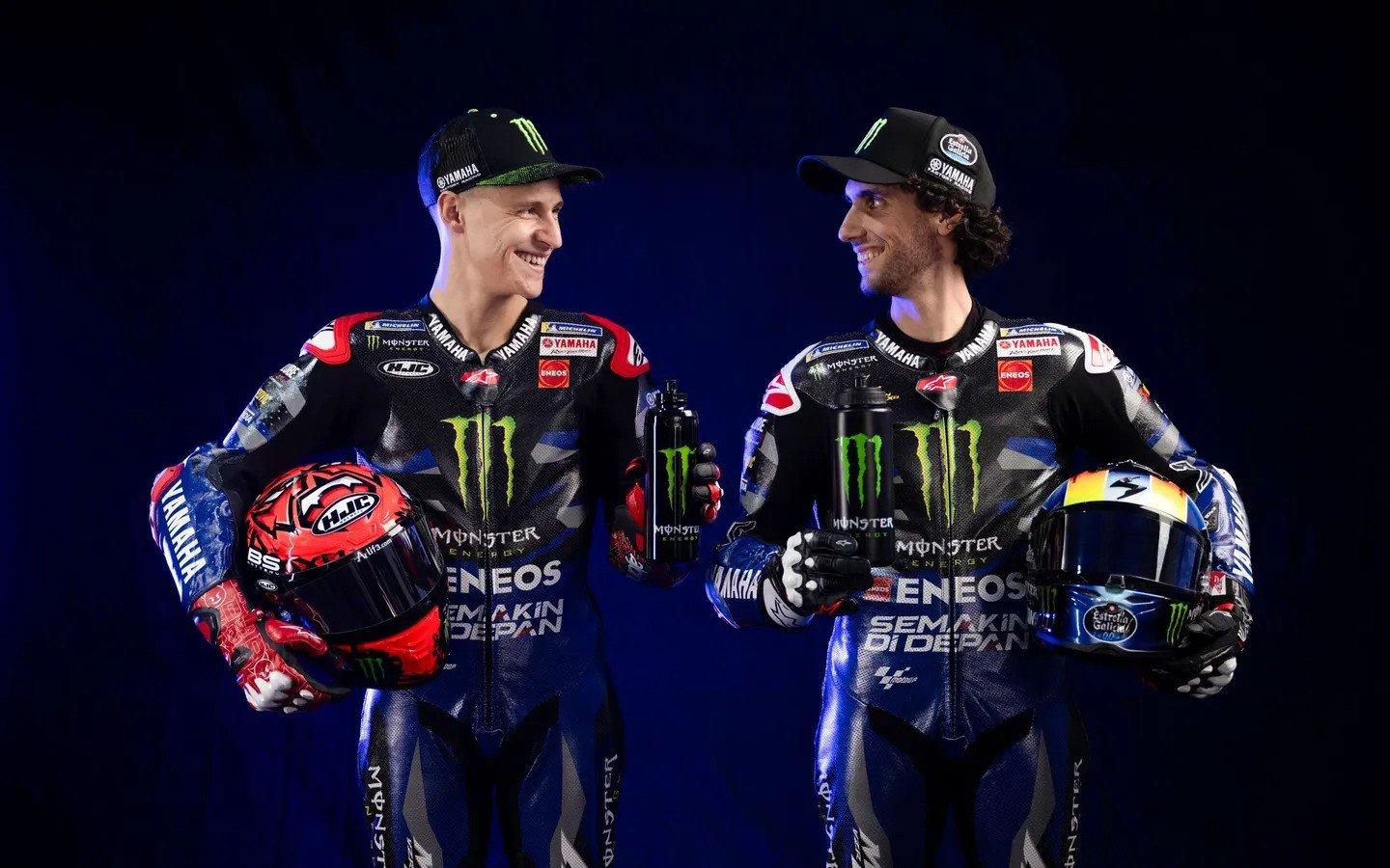 Ratusan Pelajar Mataram Bertemu Fabio Quartararo dan Alex Rins di MotoGP