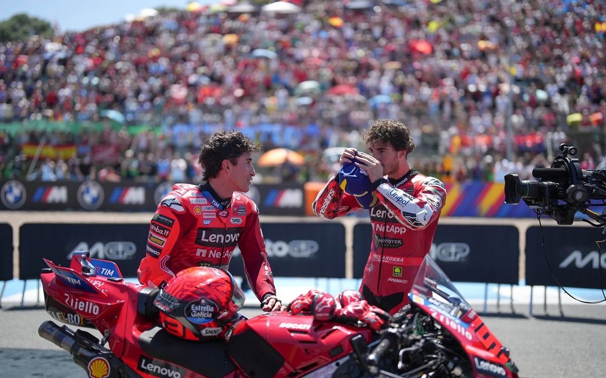 Perasaan Bos Ducati Usai Marquez dan Bagnaia Raih Kemenangan Sempurna di MotoGP Jepang