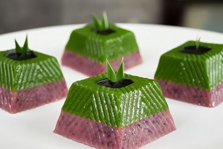 Resep Klasik yang Wajib Dicoba! Talam Matcha Kacang Merah Tradisional