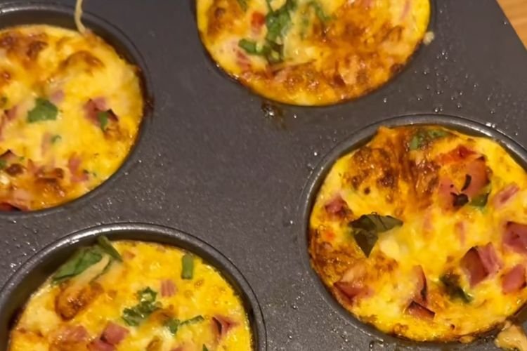 Resep Muffin Sarapan Rendah Kalori dengan Protein Tinggi