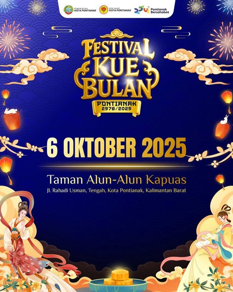 Dua Ribu Kue Bulan Gratis Meriahkan Parade Lampion Festival Kue Bulan