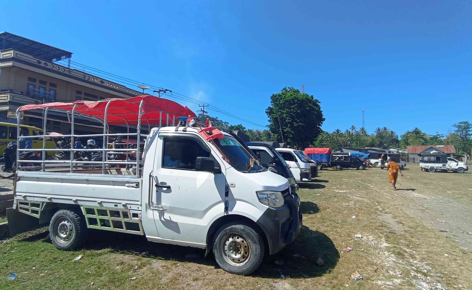 Modifikasi Pikap untuk Angkutan Desa