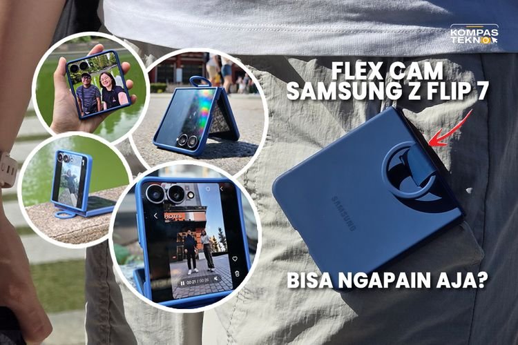 Jelajah Tanpa Tripod, Flex Cam Samsung Z Flip 7 Jadi Jawaban