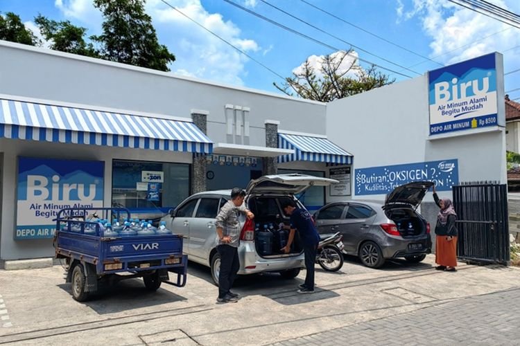 Air Minum Biru: Inovasi Teknologi yang Buka Peluang Usaha Melalui Waralaba