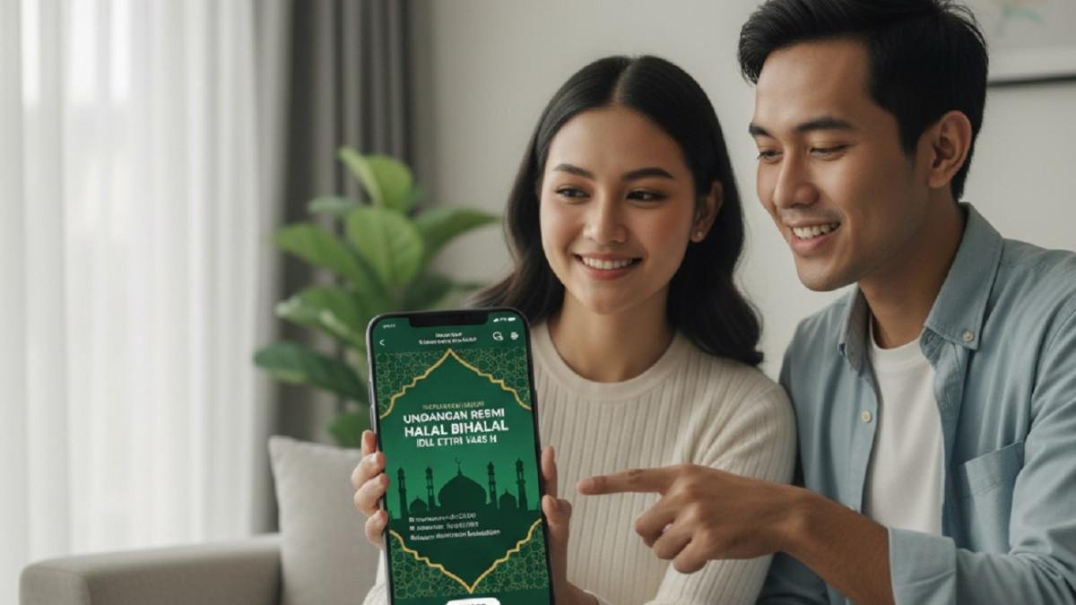 Undangan Resmi Halal Bihalal yang Siap Digunakan