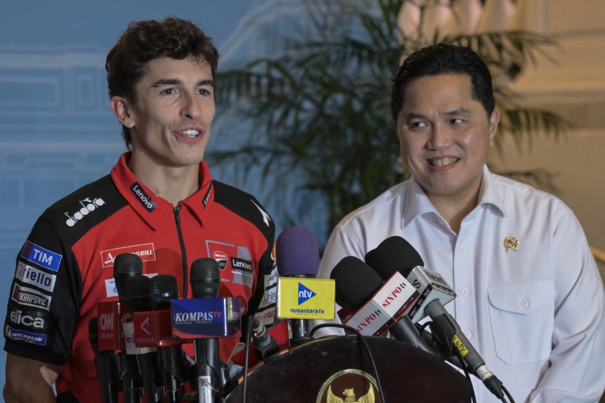 Hasil FP1 MotoGP Indonesia: Marc Marquez Urutan Kelima