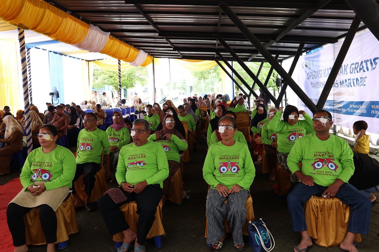 Operasi Katarak Martabe Kembali Dibuka Tahun 2025, 1.400 Mata Akan Melihat Dunia Lagi