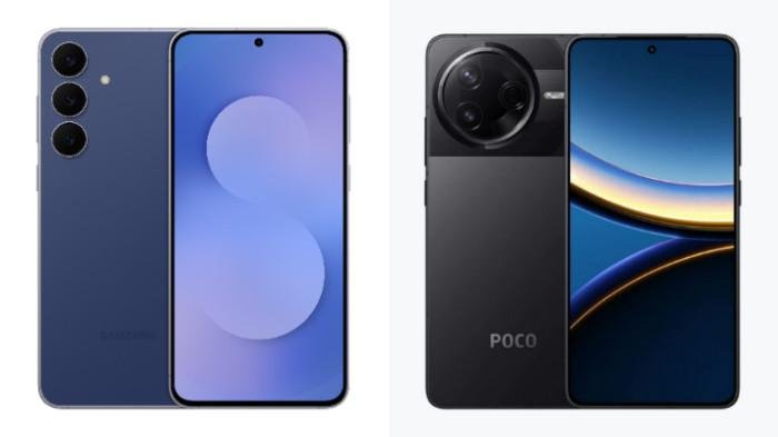 Perbandingan Spesifikasi dan Harga Samsung Galaxy S25 FE vs POCO F7 Pro