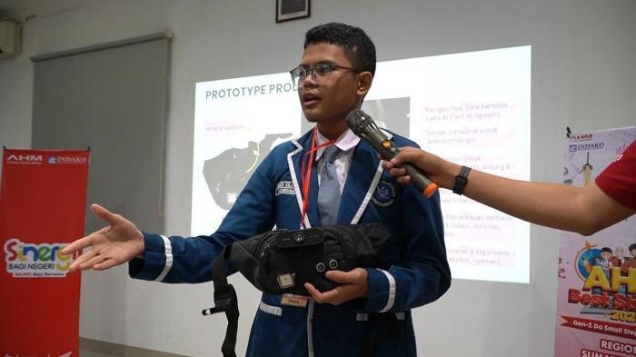 Navicare, Inovasi Siswa Medan Bantu Tunanetra dan Lansia Menang AHM Best Student 2025 Sumut