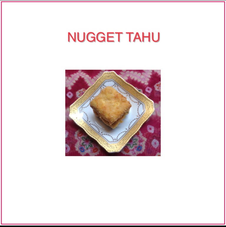 Resep Nugget Tahu Sederhana yang Gampang Dibuat